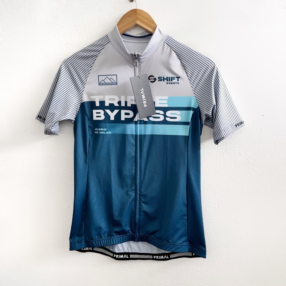 NWT PRIMAL WEAR Triple Bypass Women's Cycling Jersey Size Medium